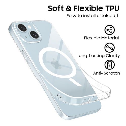 TECH-PROTECT FLEXAIR MAGSAFE IPHONE 15 CLEAR na Arena.pl