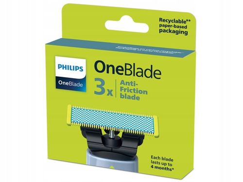 Ostrza golarki PHILIPS OneBlade 360 Anti-Friction QP235/50 (3 szt.) na Arena.pl