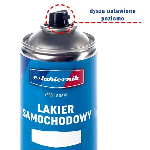 lakier samochodowy spray audi lr7h / r7h / x3x3 indiumgrau metalik 400ml na Arena.pl