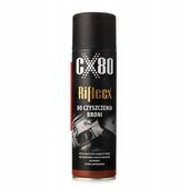 Płyn do czyszczenia i odtłuszczania broni CX80 Riflecx spray 500 ml