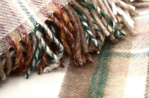 Koc Wełniany 150X200 Krata 18733 na Arena.pl