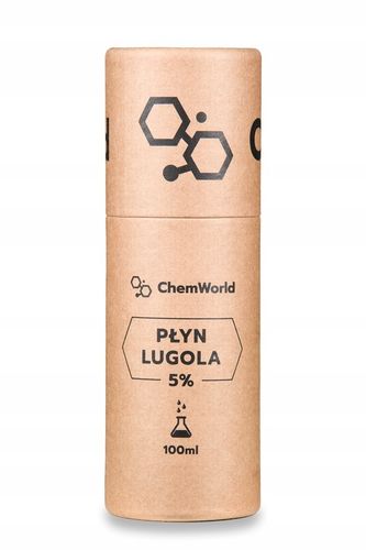 ChemWorld Płyn Lugola 5% Jod Jodek Potasu 100ml na Arena.pl