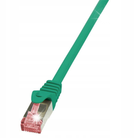 Patchcord LogiLink CQ2095S CAT.6 S/FTP 10m, zielony
