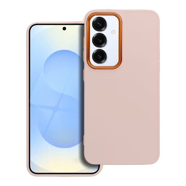 Futerał FRAME do SAMSUNG S25 pudrowy róż zdjęcie 1