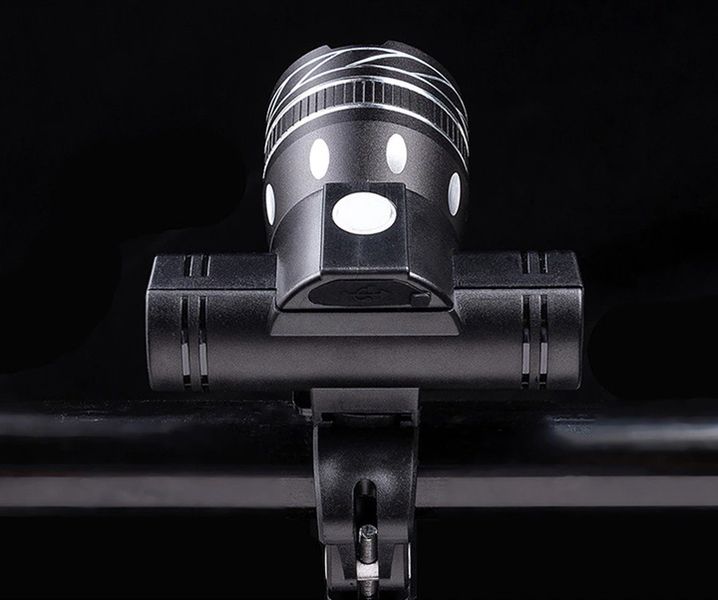 MOCNA LAMPKA ROWEROWA LED XML-T6 CREE USB ZOOM zdjęcie 3