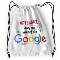 Plecak Dla Aptekarza Sportowy Szkolny Worek Torba Z Nadrukiem Ze Zdjęciem