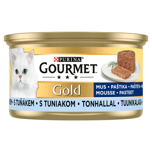 Gourmet Gold Karma dla kotów mus z tuńczykiem 85 g na Arena.pl