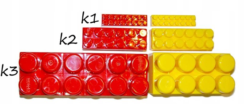 Hemar klocki konstrukcyjne K2, 350 el super max zdjęcie 2