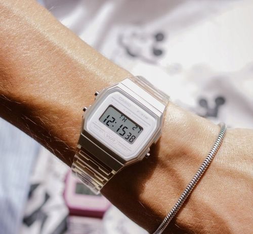 CYFROWY ZEGAREK CASIO F-91WS-7EF RETRO SPORT KLASYK MAŁY UNISEX +BOX 35mm na Arena.pl