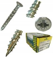 WKRĘT DO DREWNA PEŁNY SPECJALNY GWINT 4.0X40 OCYNK BIAŁY PZ2 (500) JET FAST