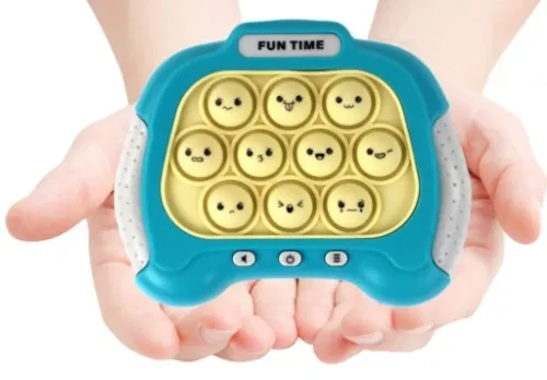 GRA SENSORYCZNA Pop-It PRO KONSOLA Światła Dźwięki PAD na Arena.pl