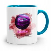 Dla Dja Muzyka Kubek Błękitny Best Dj Prezent Z Nadrukiem Ze Zdjęciem