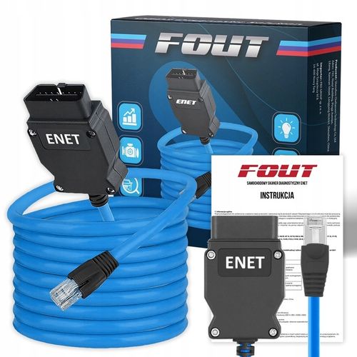 V3 INTERFEJS BMW ENET V2 E-SYS SERIA F G I ISTA KABEL F10 F20 F30 X1 X3 X5 na Arena.pl