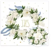 Karnet Kw Komunia. Ihs Z Wianuszkiem