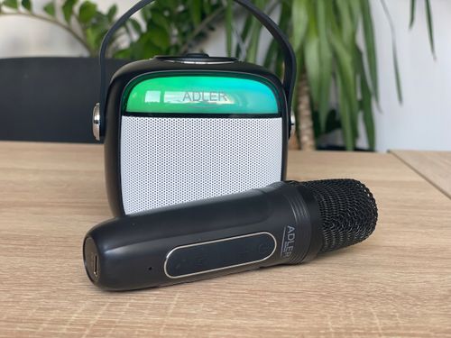 Głośnik Bluetooth z mikrofonem do karaoke Adler na Arena.pl