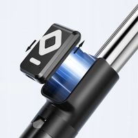 Selfie stick Uchwyt na telefon statyw z podwójną lampą Ring LED Tripod z pi