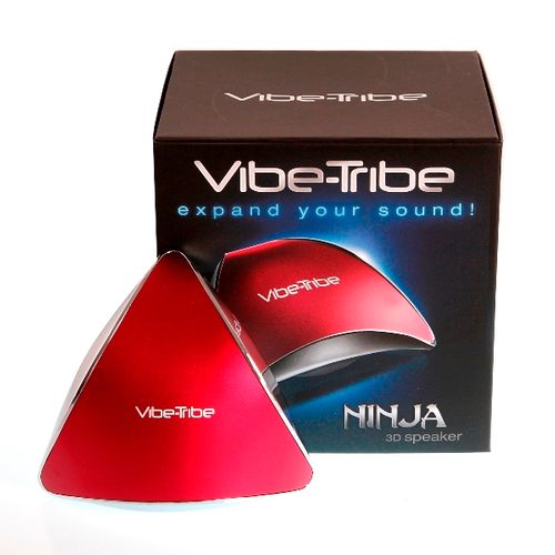 Vibe-Tribe Ninja - Głośnik RMS CZERWONY na Arena.pl