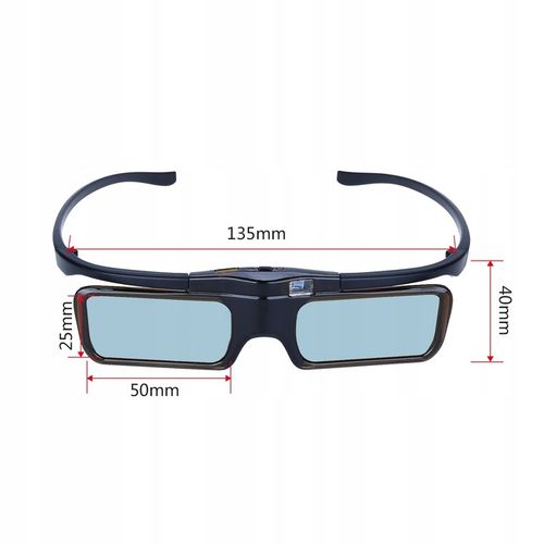 Aktywne Okulary Migawkowe 3D DLP LINK Projektor TV na Arena.pl