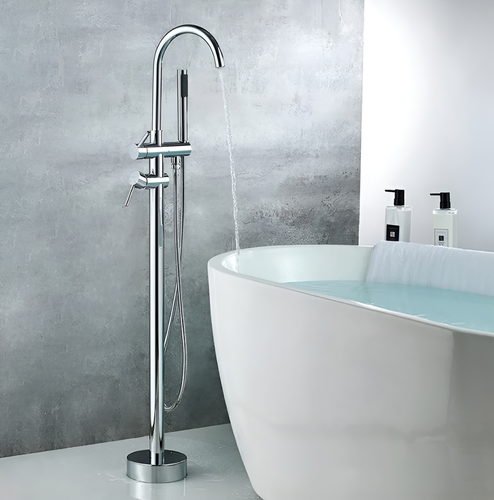 Bateria wannowa wolnostojąca chrom na Arena.pl