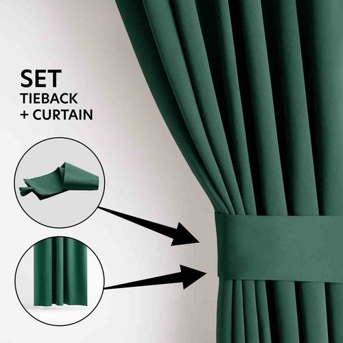 CURT/AH/BLACKOUT/EYELETS/D.GREEN/140X245/1PC na Arena.pl