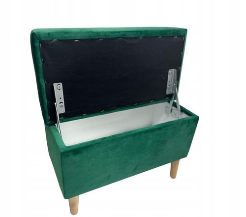 Pufa podnóżek otwierana Skrzynia ze schowkiem na Arena.pl