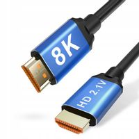 Zenwire KABEL PRZEWÓD HDMI 2.1 8K 4K HDR UHD DO PS5 PS4 XBOX ONE X 360 2M