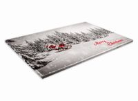 SZKLANA DESKA KUCHENNA 40x30cm - 523b Mikołaj