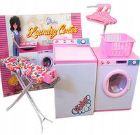 PRALNIA MEBELKI 0580 domek dla lalek lalka akcesoria meble kuchnia pralka