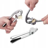 WYCISKACZ DO CZOSNKU ROZDRABNIACZ WYCISKARKA PRASKA ZGNIATACZ STALOWY