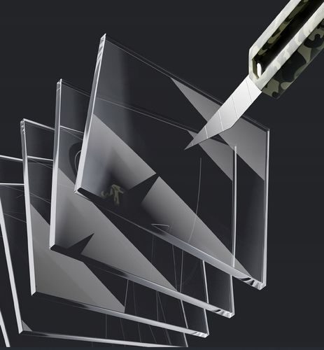 DOTYKOWY WŁĄCZNIK WYŁĄCZNIK ŚWIATŁA SZKLANY POJEDYNCZY SZKŁO SZARE LED na Arena.pl