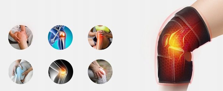 MASAŻER STABILIZATOR KOLANA ŁOKCIA BARKU GRZEJĄCY, Grafen zdjęcie 10