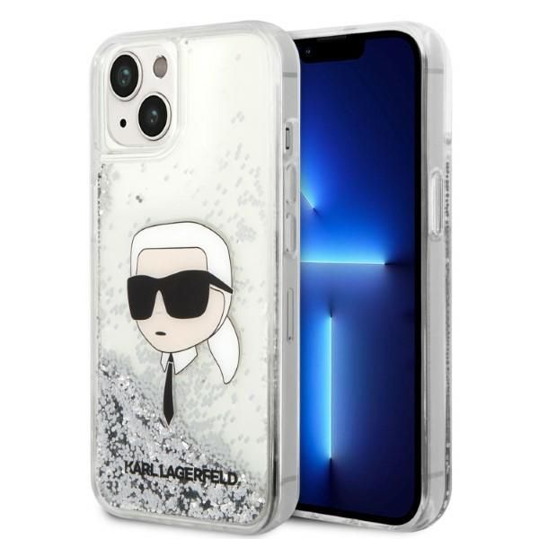 Etui Karl Lagerfeld do iPhone 15 Plus, iPhone 14 Plus, Srebrny zdjęcie 1