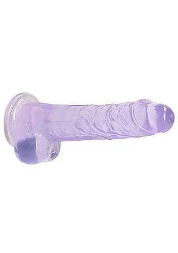 8"" / 20 cm realistic dildo with balls - purple na Arena.pl