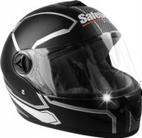 KASK SZCZĘKOWY ZAMKNIĘTY MOTOCYKLOWY SKUTER QUAD GOKART HULAJNOGA LEKKI S