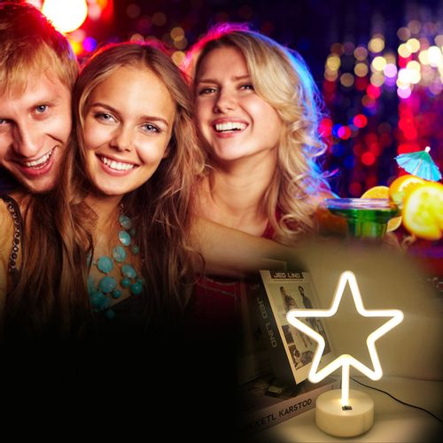 Neon Led Heckermann Stojący Gwiazda na Arena.pl