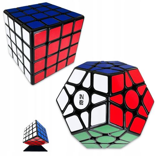 ZESTAW KOSTEK 4X4 + Megaminx QiYi ORYGINALNA PROFESJONALNA SZYBKA KOSTKA na Arena.pl