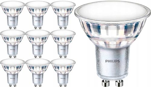 10x ŻARÓWKA LED GU10 4,9W 4000K 120° 550lm PHILIPS na Arena.pl