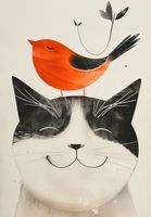 Plakat 68x98cm Pyzaty Przyjaciel