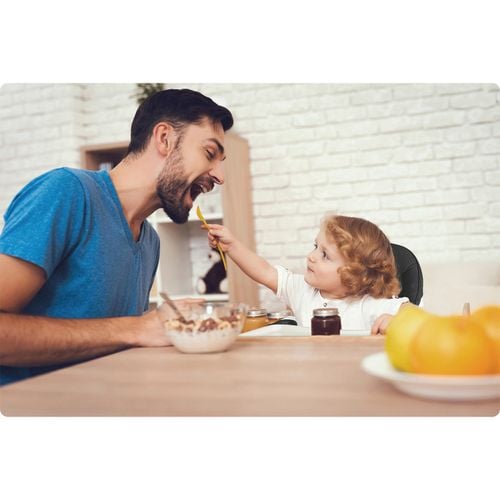 Krzesełko do karmienia Ricokids Mani czarne na Arena.pl