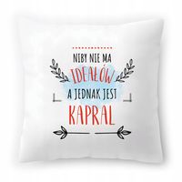 Poduszka Dla Kaprala Na Urodziny Na Prezent Z Nadrukiem Ze Zdjęciem