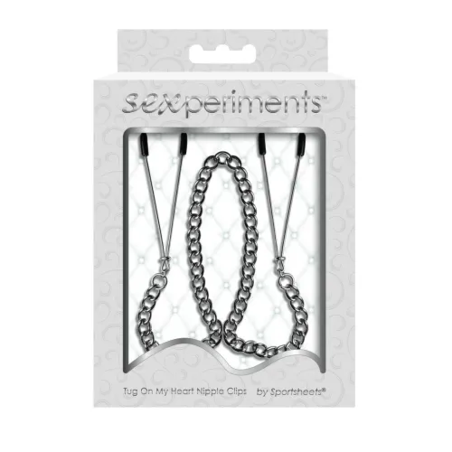 s&m tug on my heart - regulowane zaciski z osłonami silikonowymi na Arena.pl