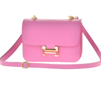 torebki skórzane damskie laura biaggi – kobiecy styl w kolorze dolapink