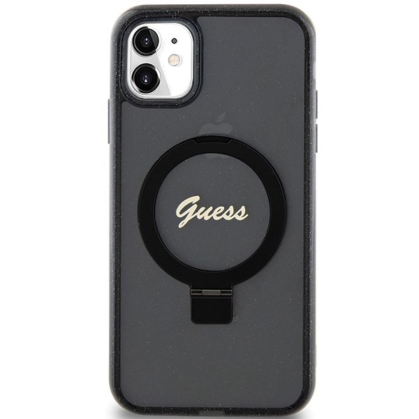 Etui Guess do iPhone 11, iPhone XR, Czarny, MagSafe zdjęcie 3