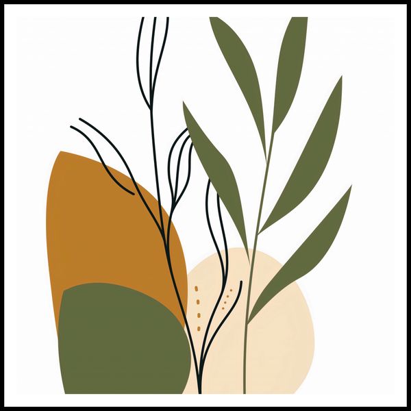 Plakat 90x90cm Subtelna Fauna zdjęcie 3