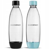 Butelki SodaStream Fuse 1l czarne i niebieskie