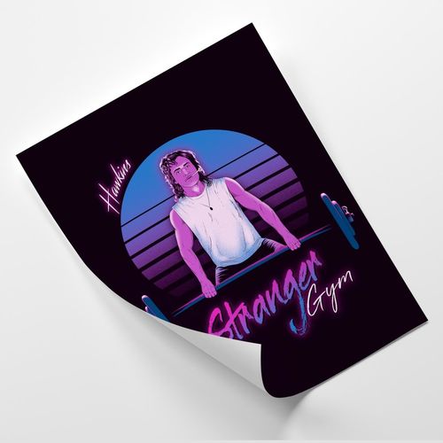 Plakat, Stranger Gym 40x60 na Arena.pl