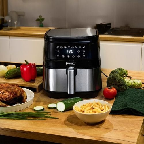 Frytkownica beztłuszczowa 6L Air Fryer Yoer 1700W +Separator +12 na Arena.pl