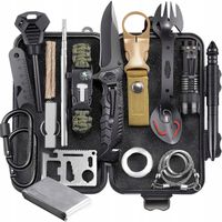 WOJSKOWY SURVIVALOWY MEGA ZESTAW PRZEŻYCIA 32w1