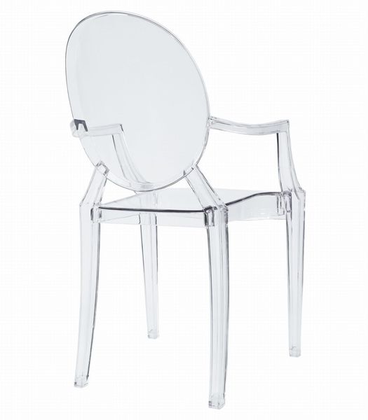 Krzesło BUSAN - transparentne x 2 zdjęcie 5