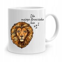 Kubek Prezent Dla Brata Dziecka Dla Braciszka Lwa Z Nadrukiem Ze Zdjęciem